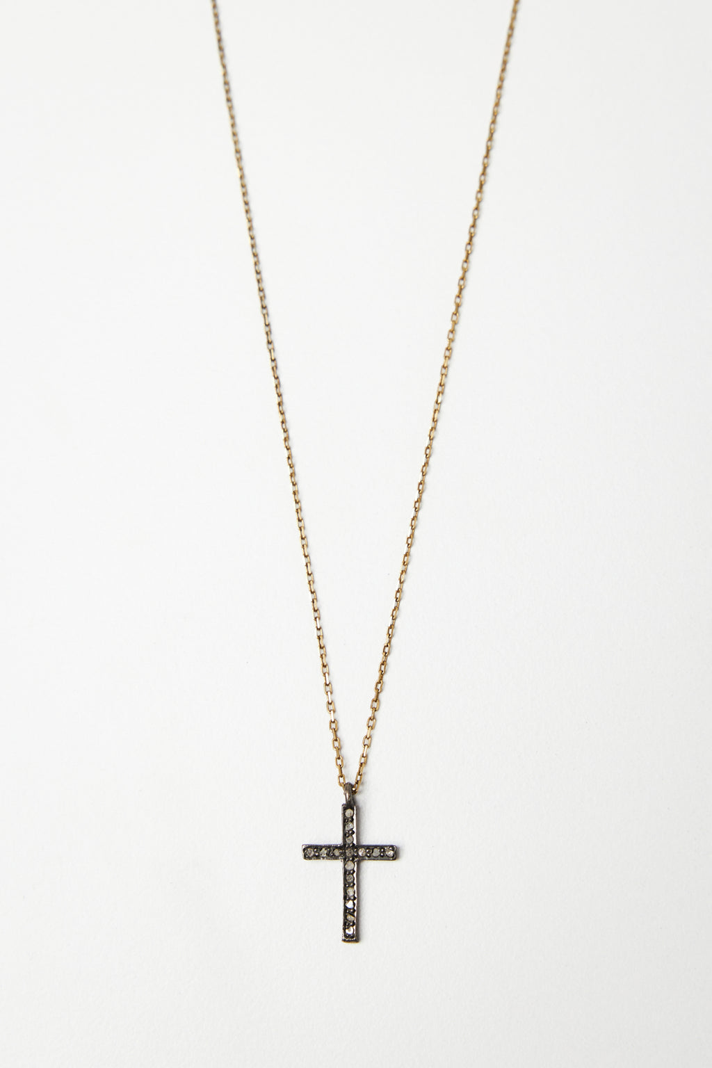 Diamond Cross Pendant Necklace