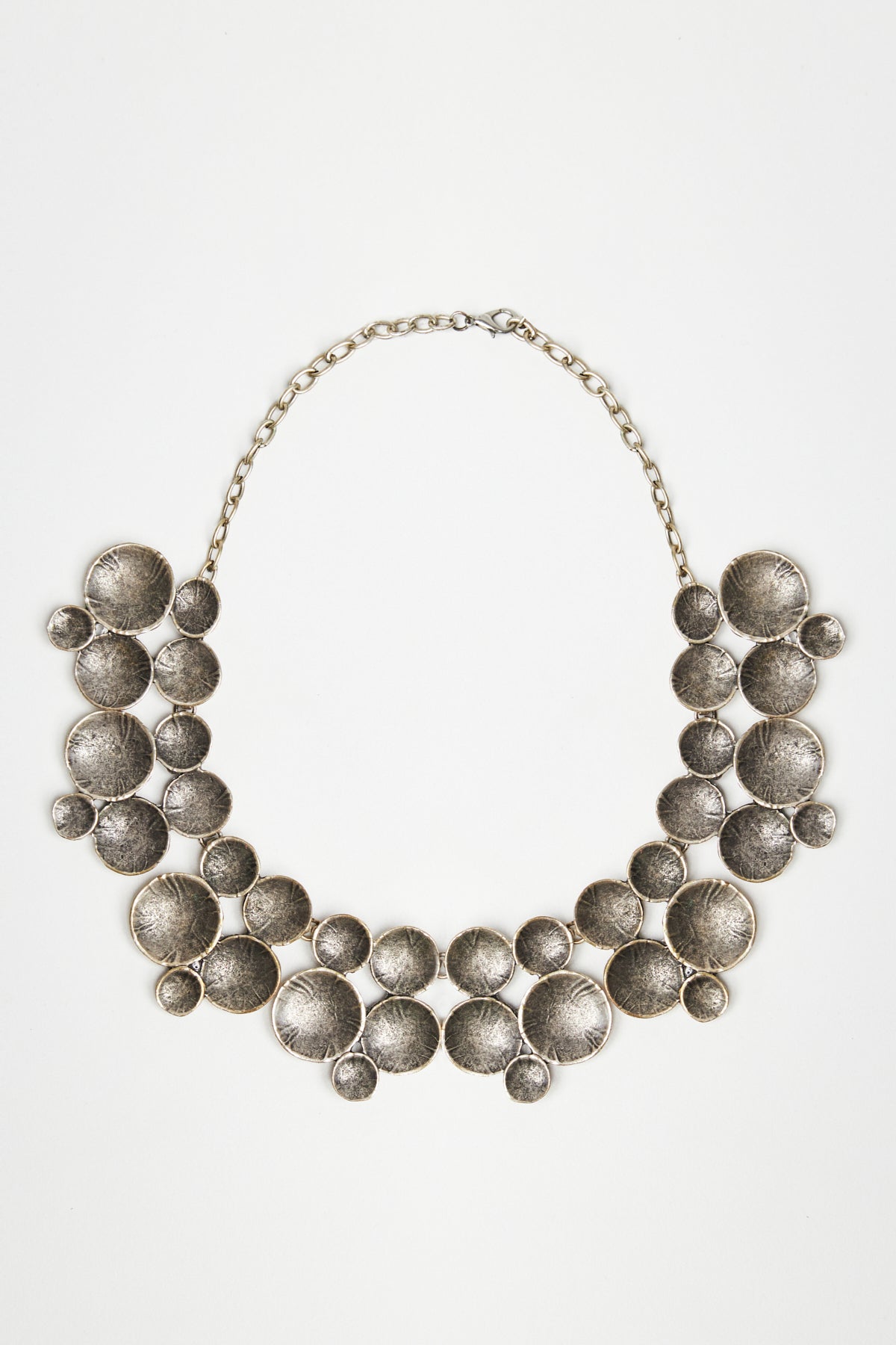 Silver Bubble Necklace