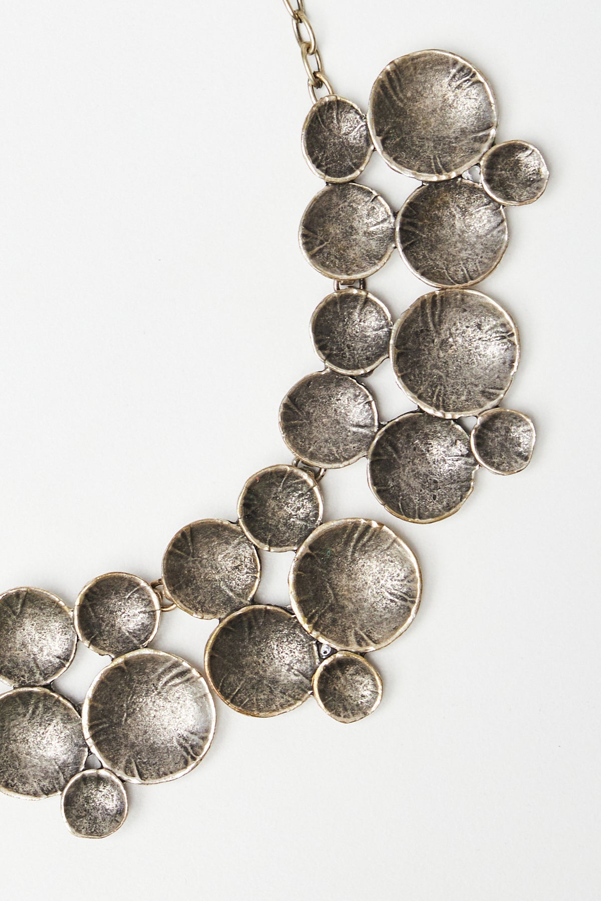 Silver Bubble Necklace