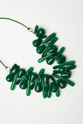 Green Jade Drop Necklace