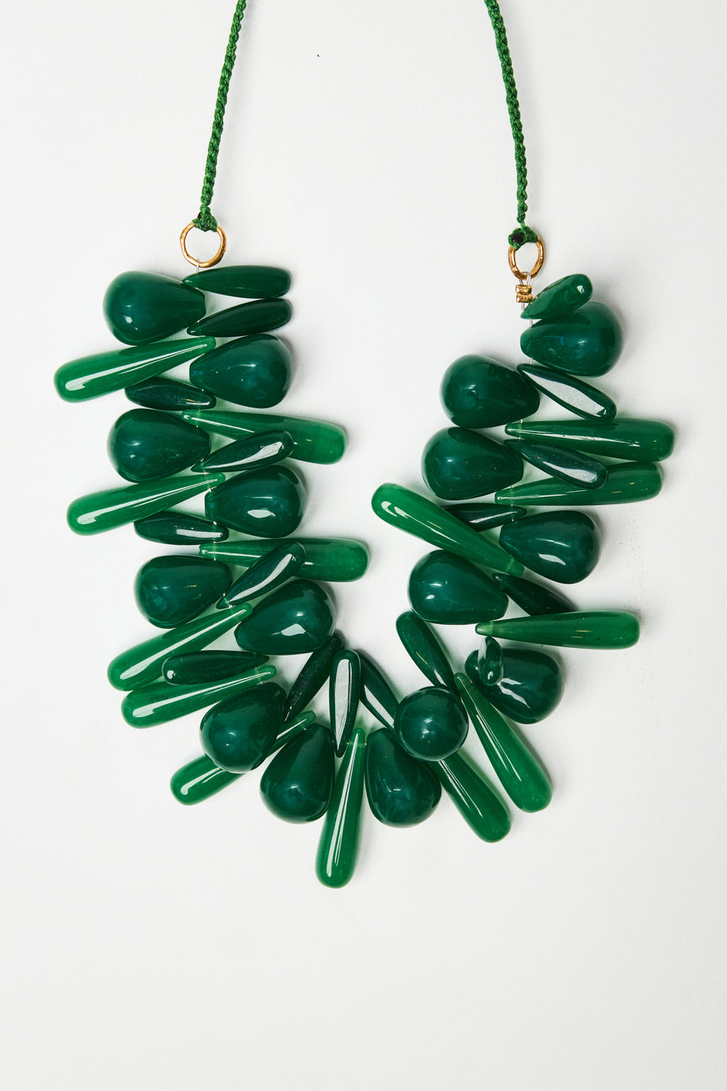 Green Jade Drop Necklace