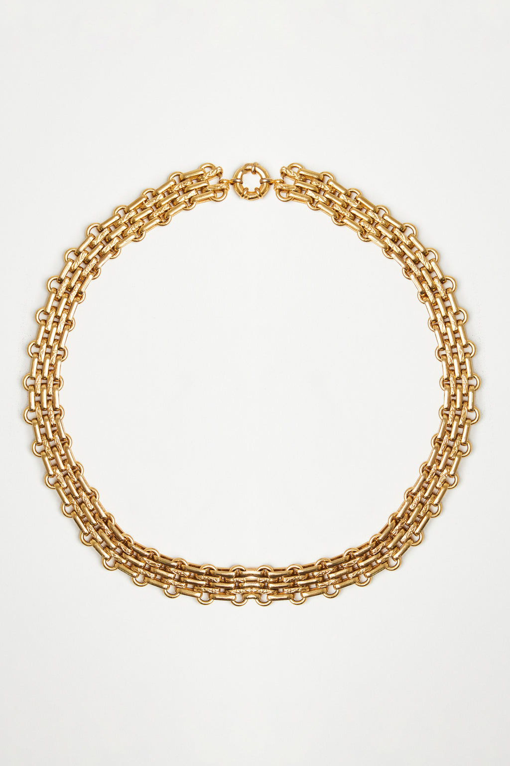 Interwoven Chain Necklace