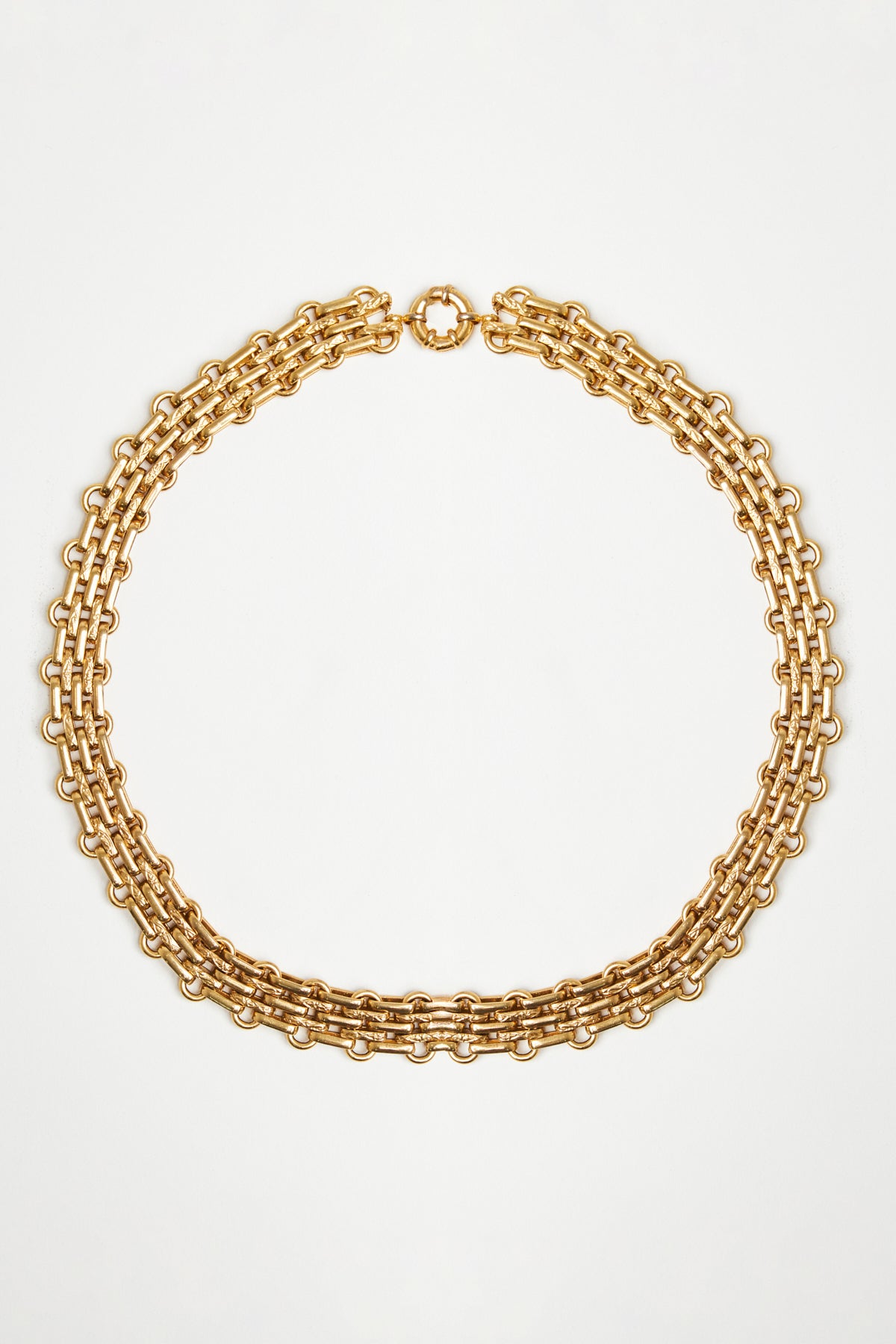 Interwoven Chain Necklace