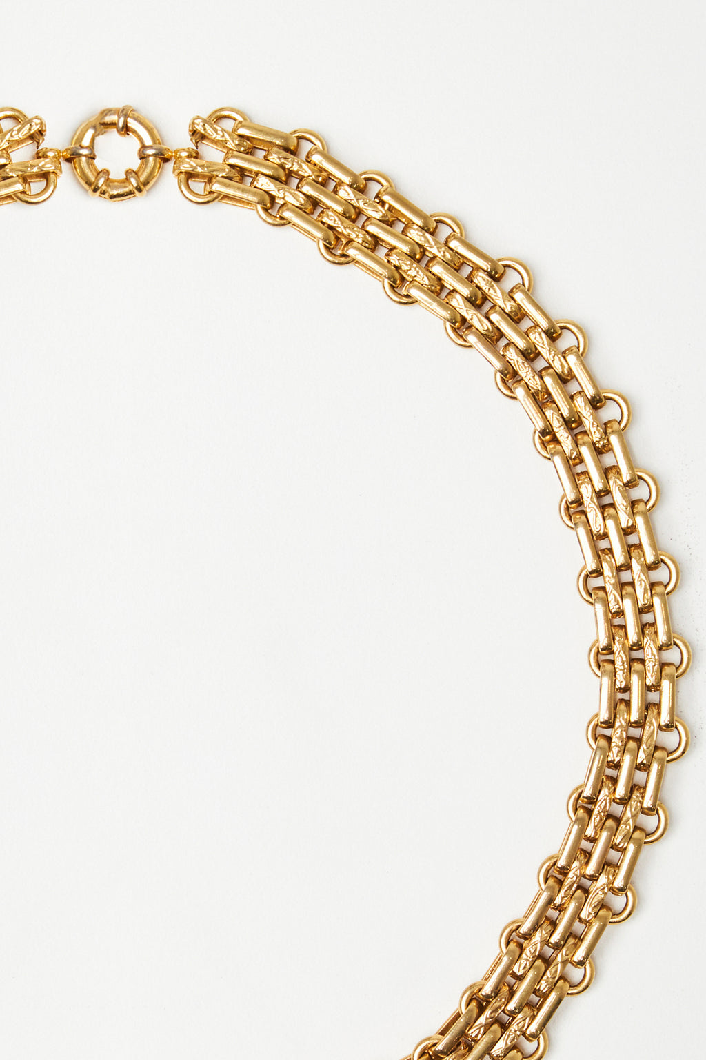 Interwoven Chain Necklace