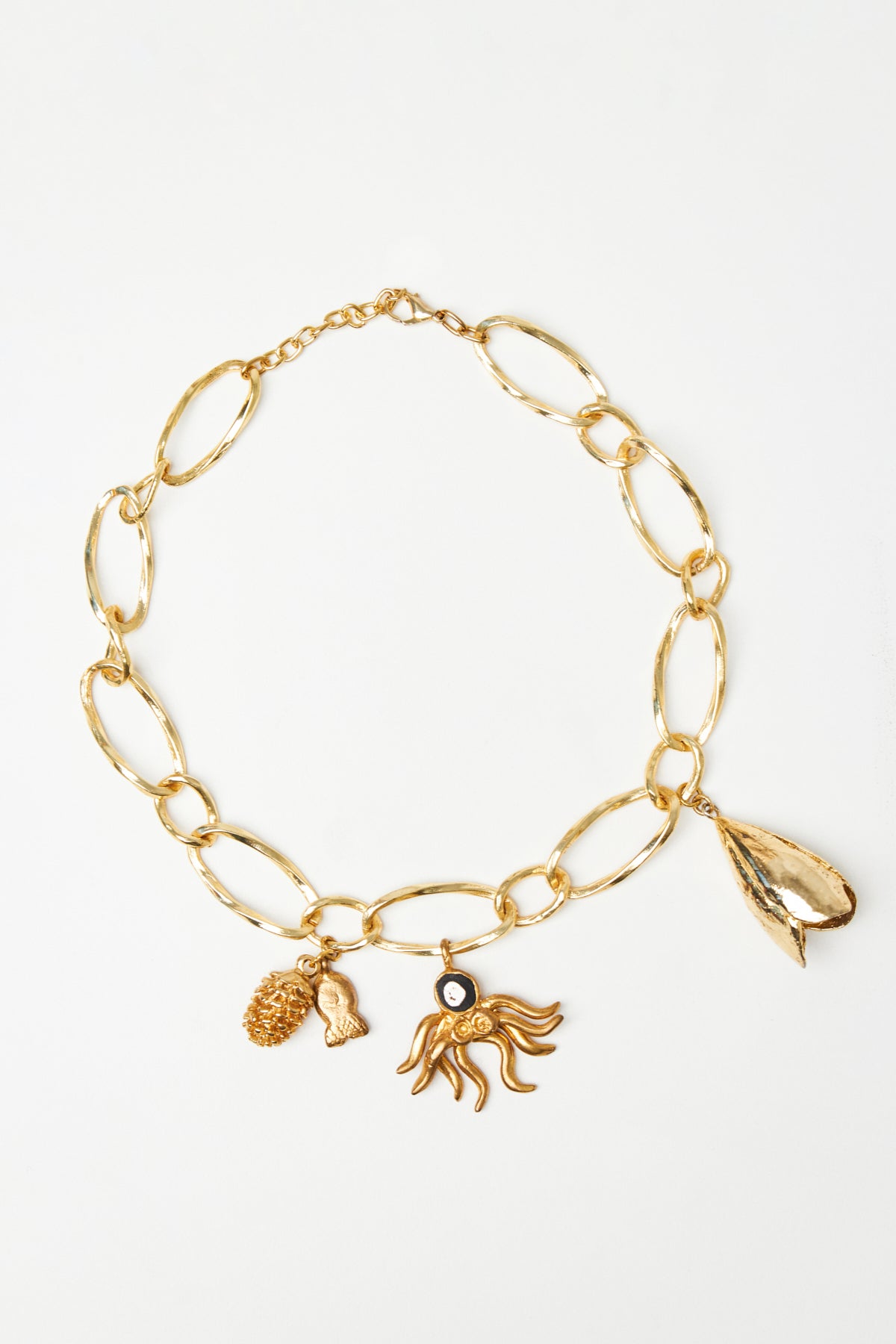 Octopus Multi-Charm Necklace