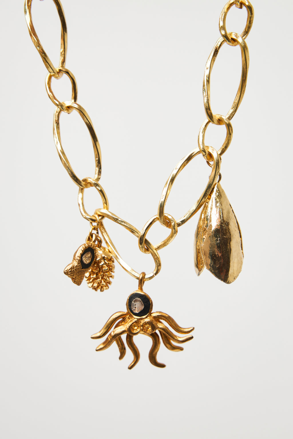 Octopus Multi-Charm Necklace