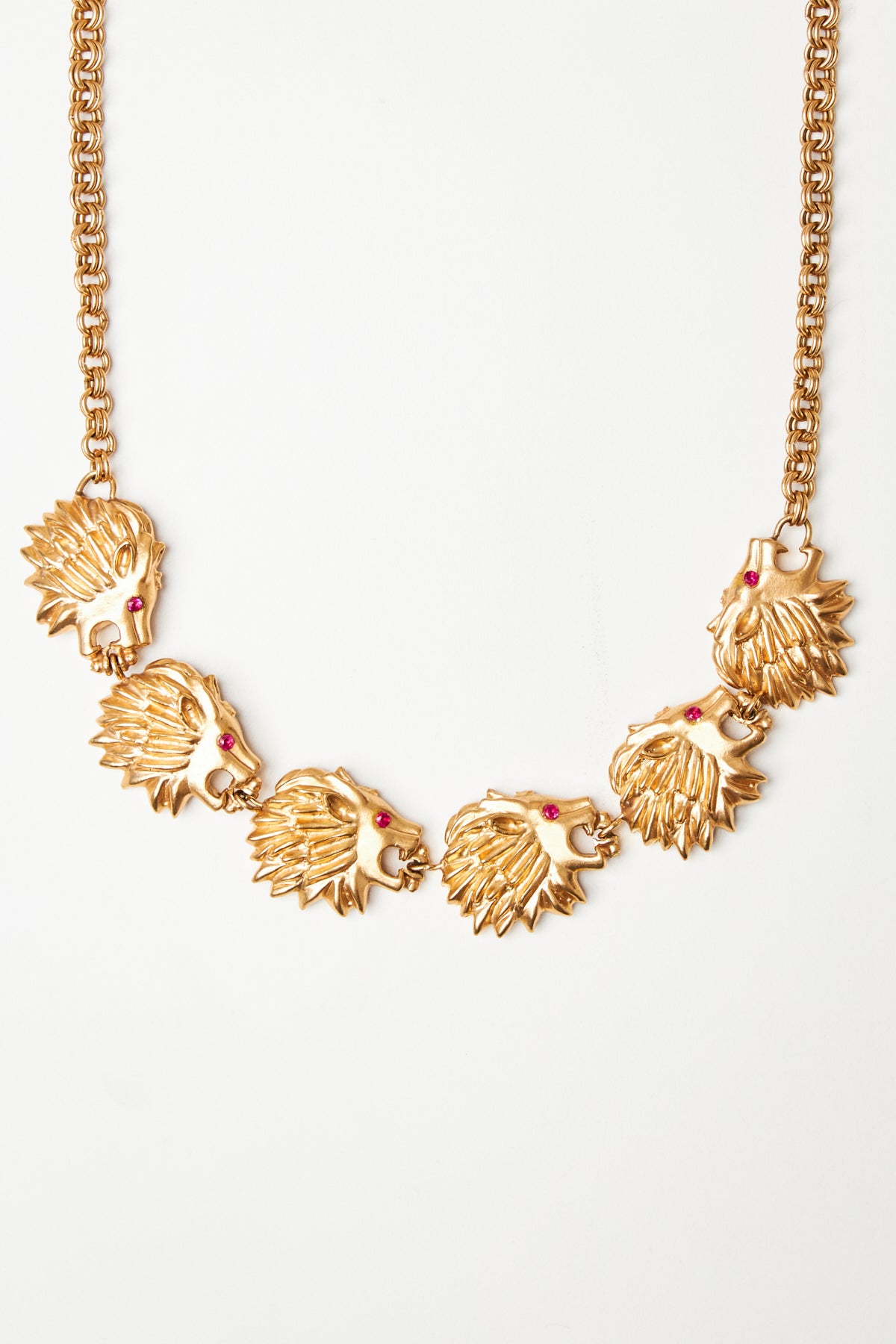 Lion Head Chain Necklace
