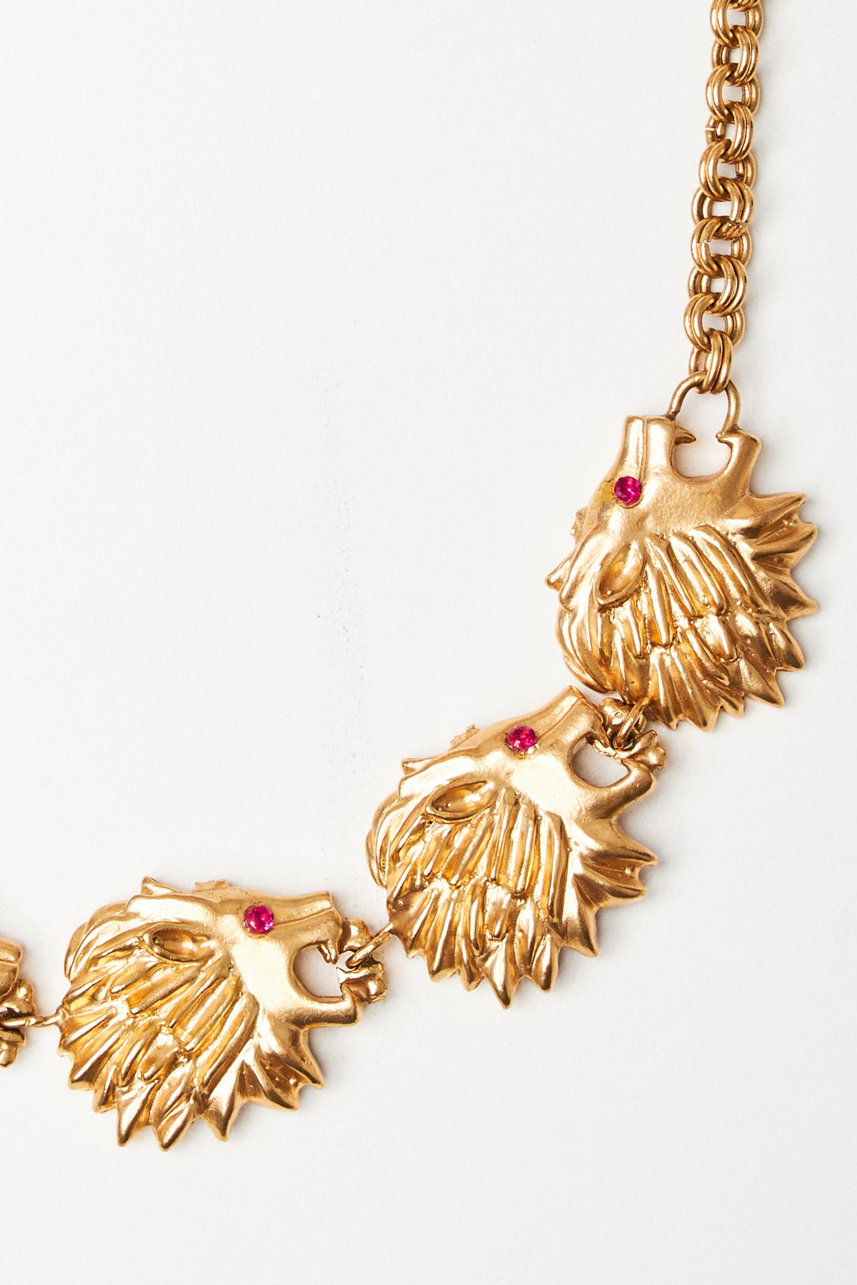 Lion Head Chain Necklace