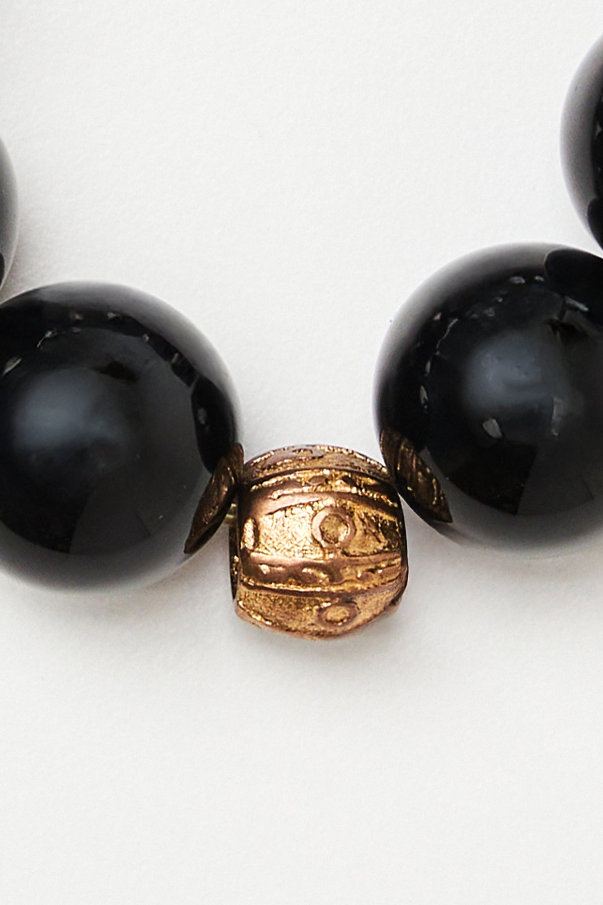 Onyx Bead Bracelet