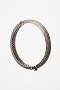 Rose-cut Diamond Studded Bangle