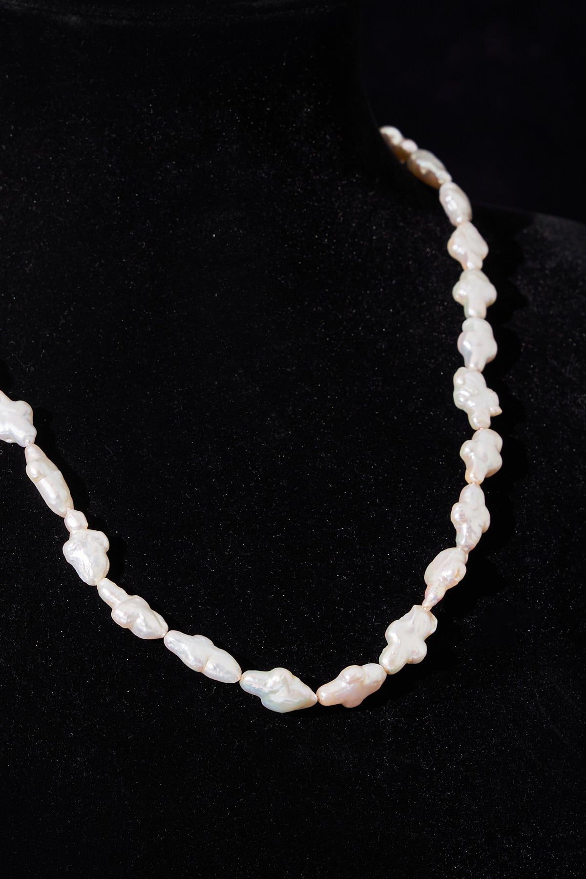 Cross Pearl Necklace