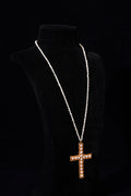 Pearl Cross Necklace