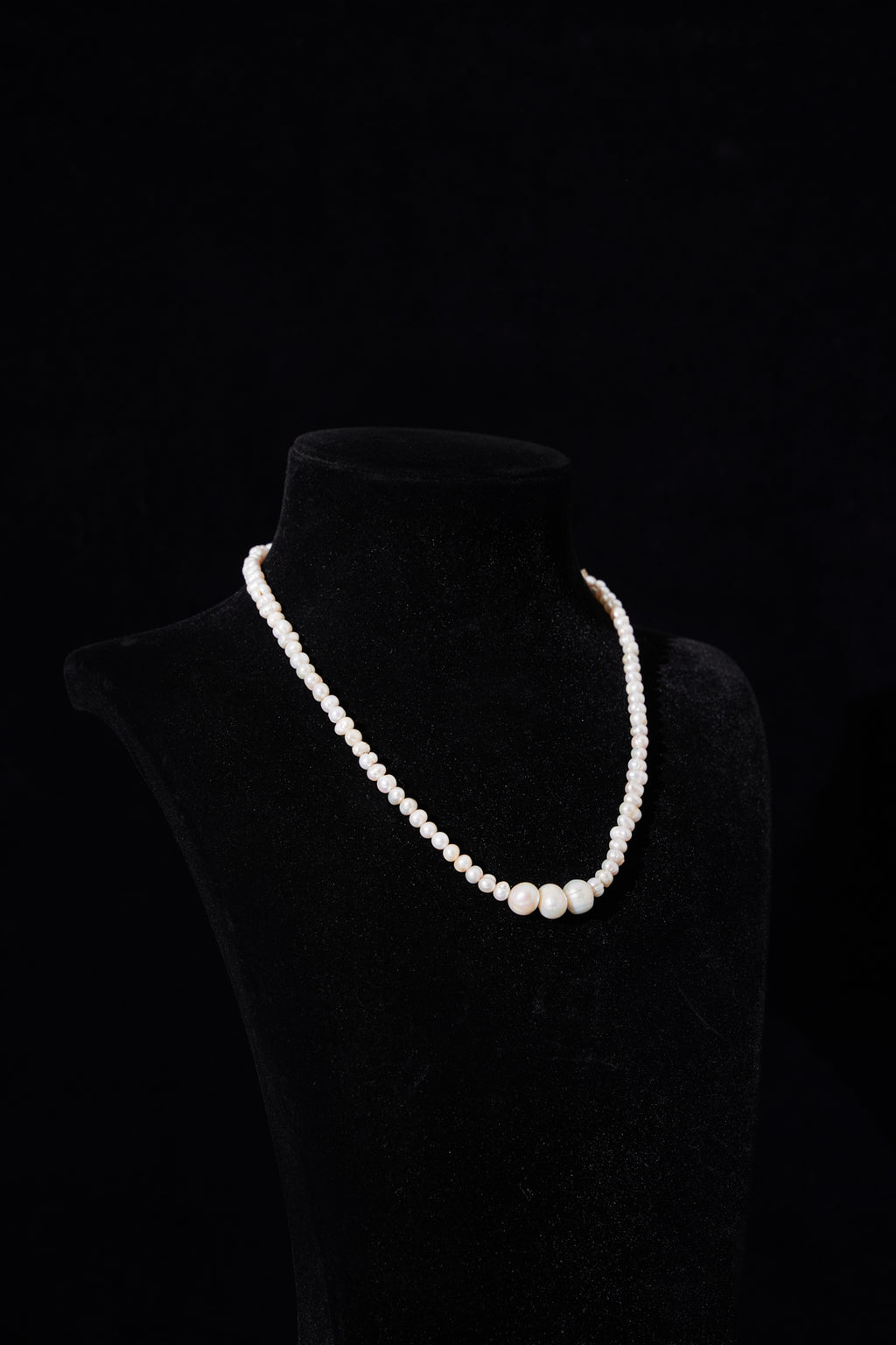 Triple Pearl Necklace