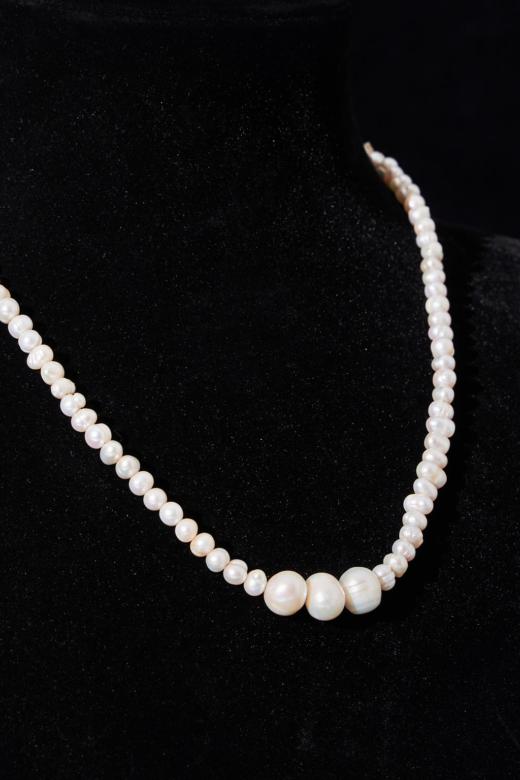 Triple Pearl Necklace