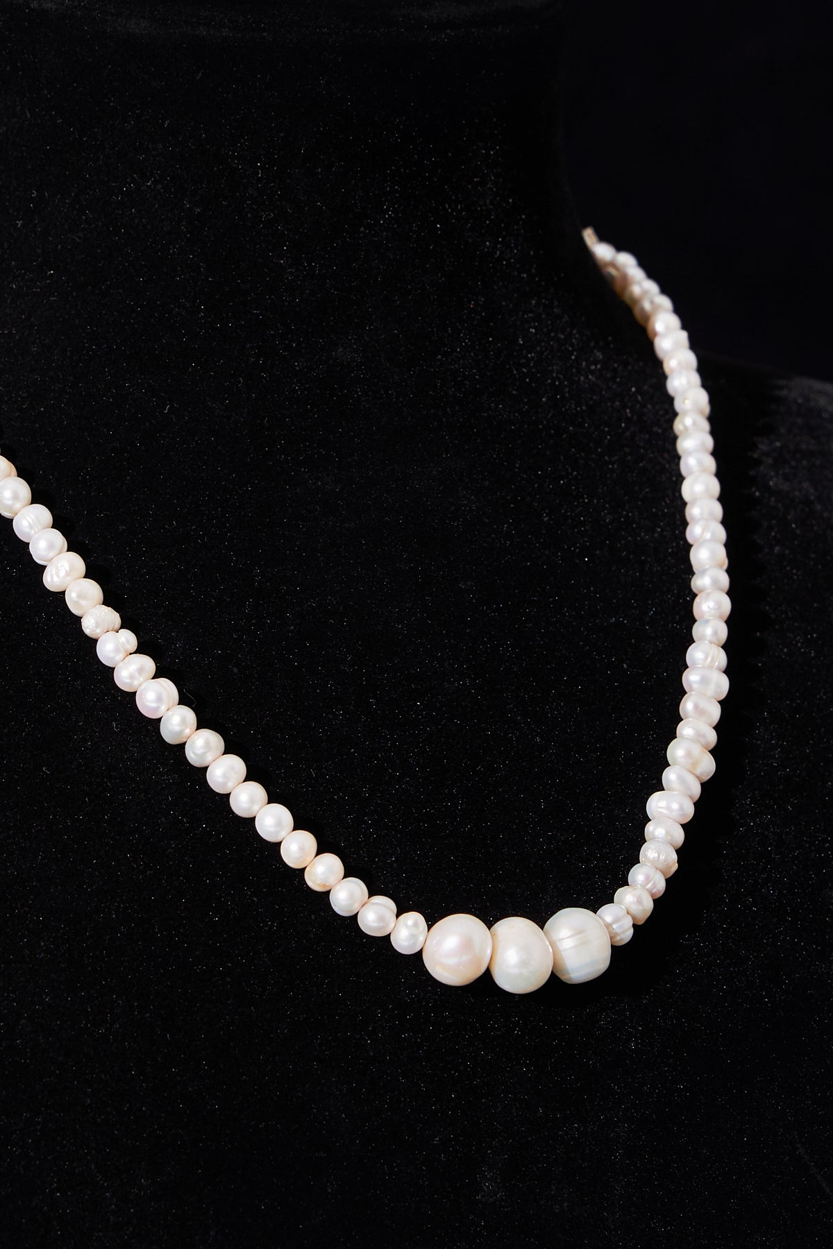 Triple Pearl Necklace