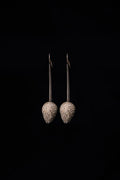 Diamond Pavé Pear Earrings