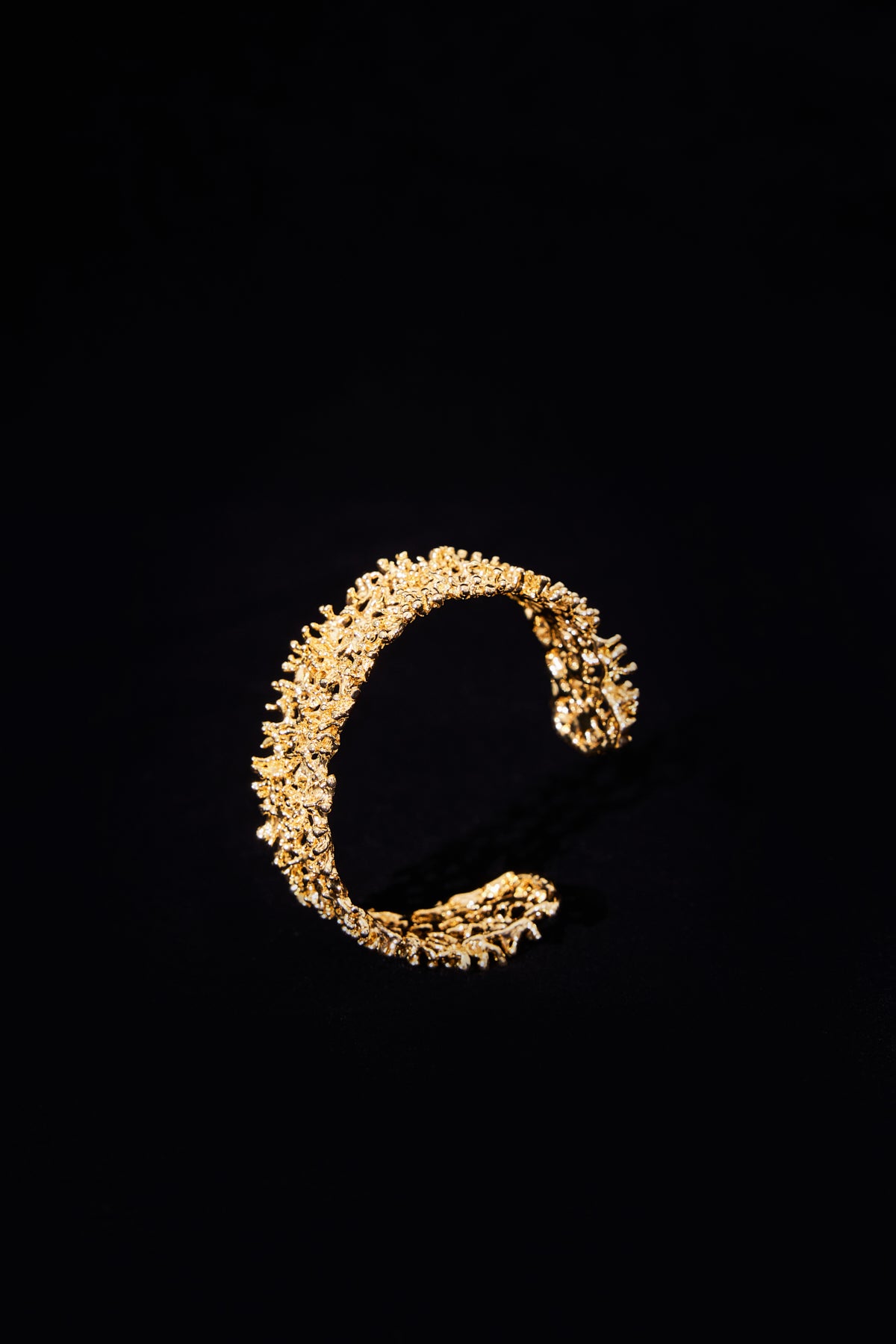 Gold Coral Cuff