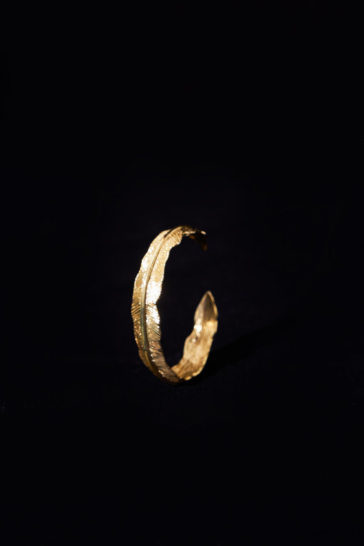 Gold Feather Bracelet