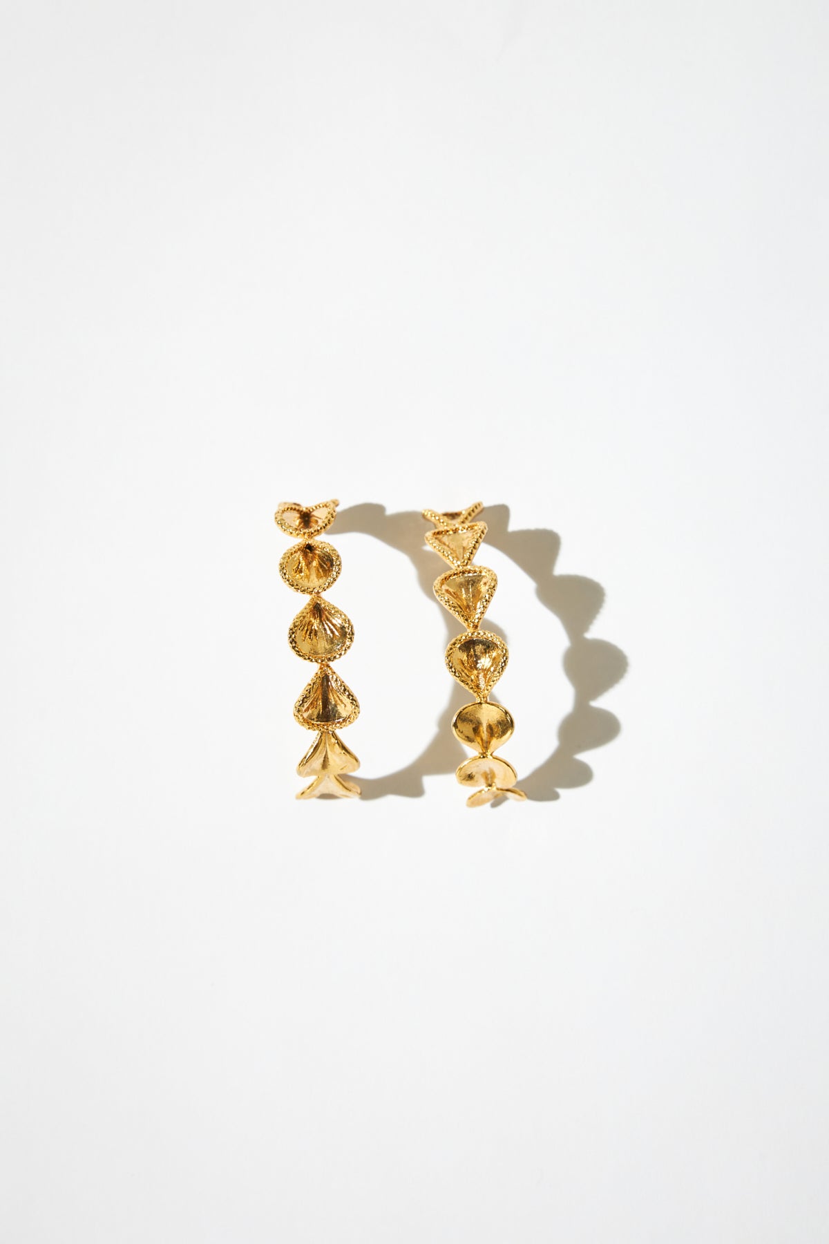 Sculptural Hoop Earrings