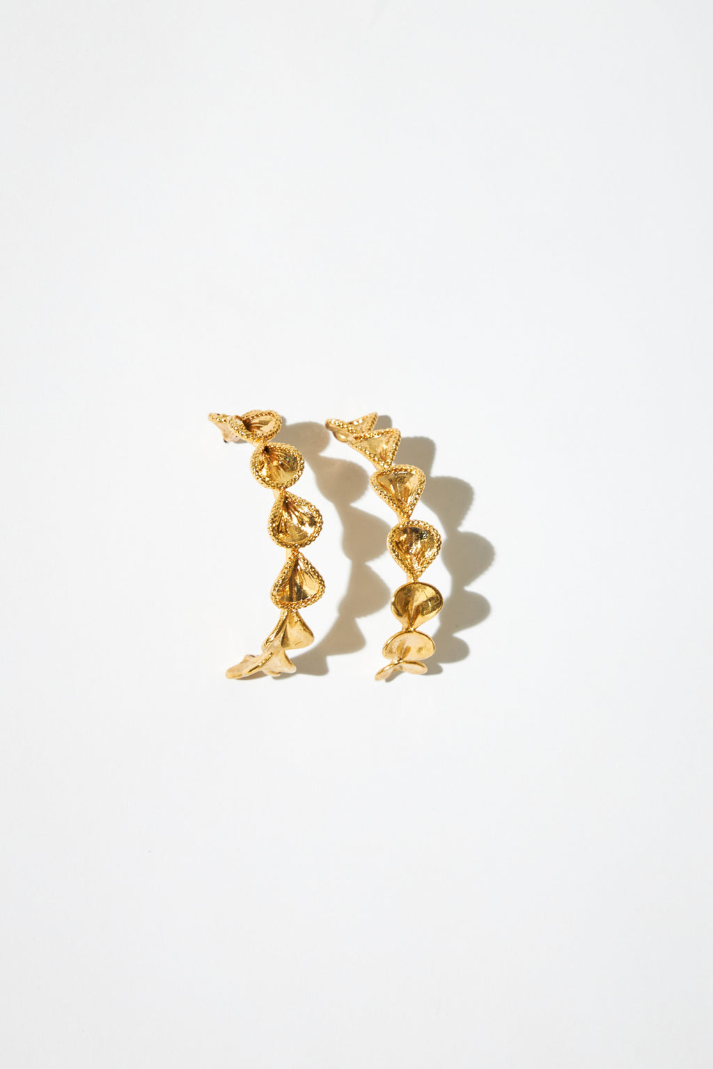 Sculptural Hoop Earrings