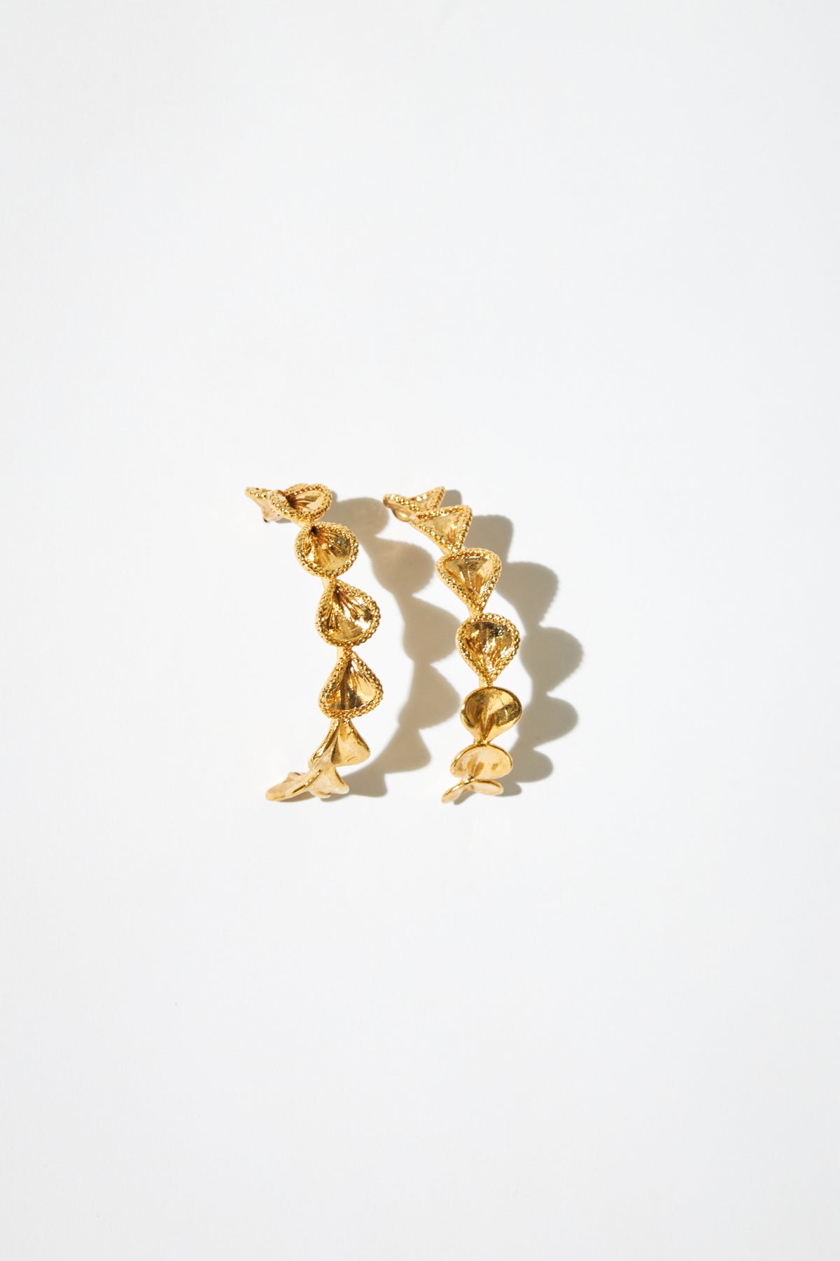 Sculptural Hoop Earrings