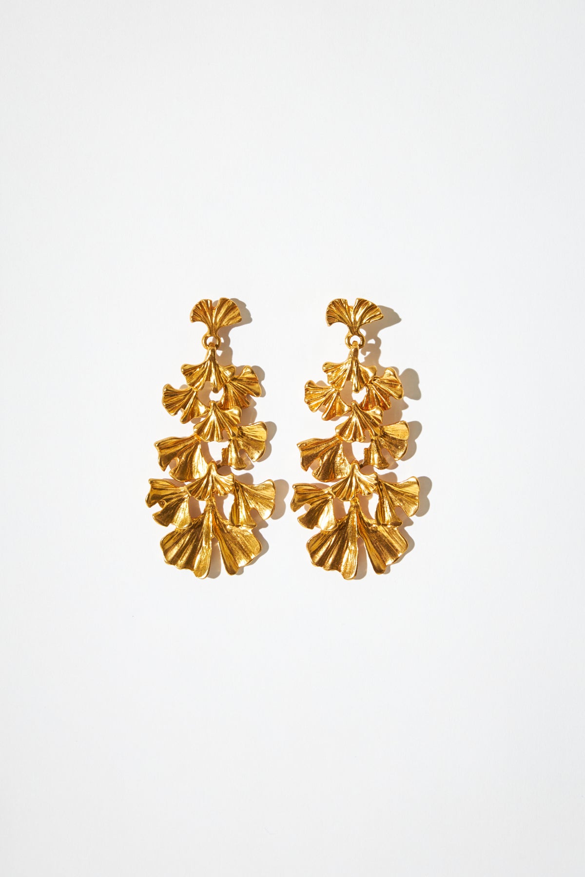 Fanned Drop Earrings