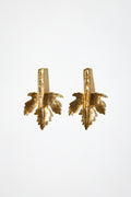 Sculpted Leaf Earrings