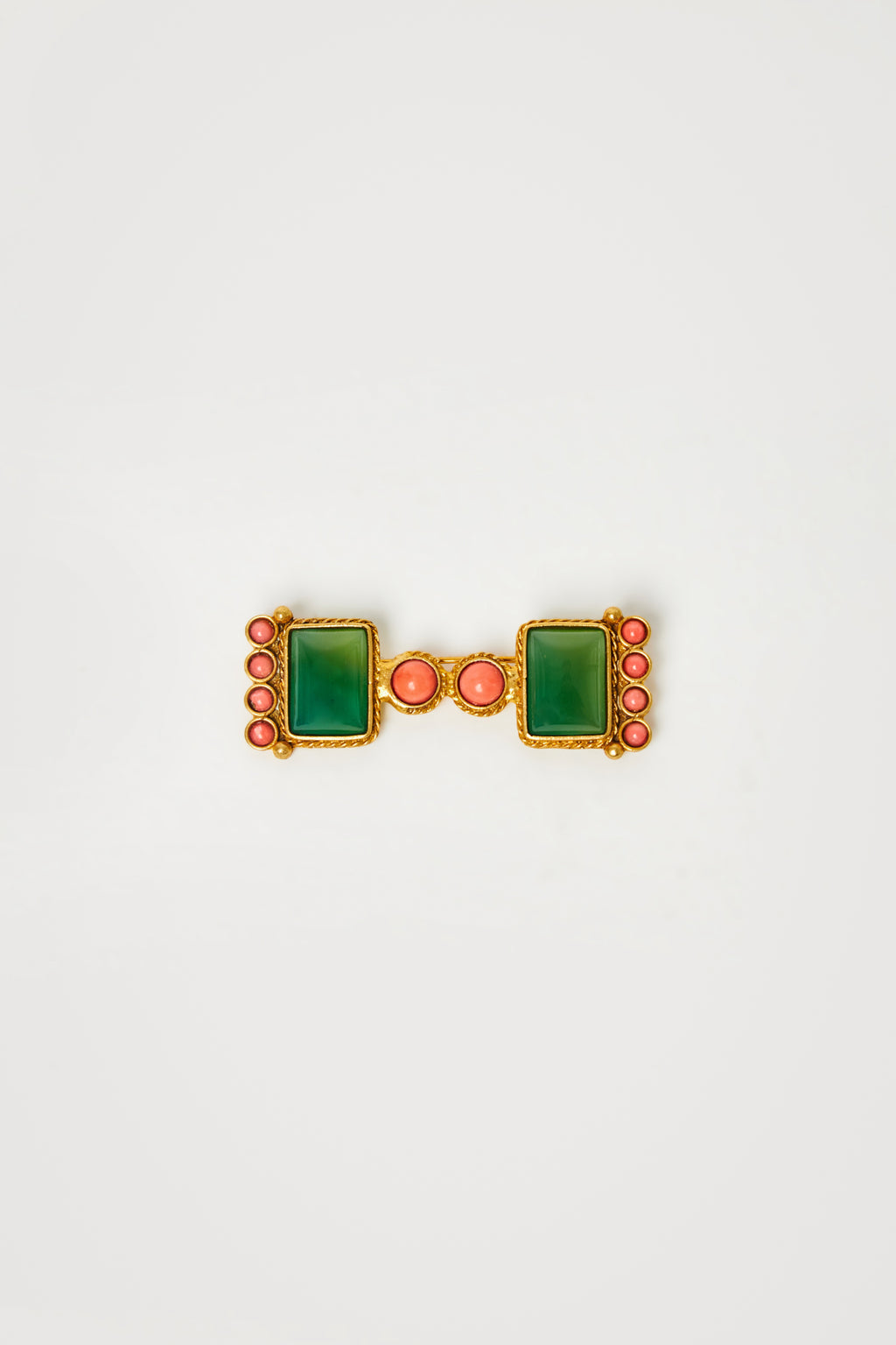 Art-Deco Dual Brooch