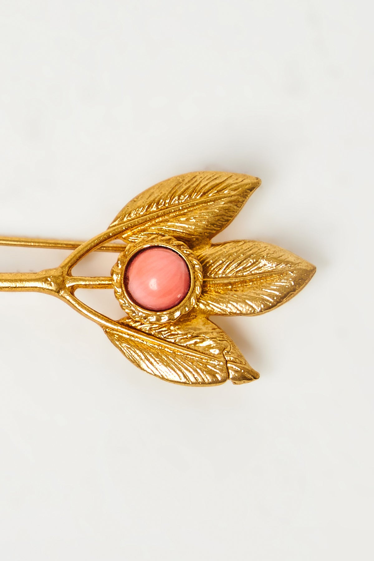Art-Deco Feather Brooch