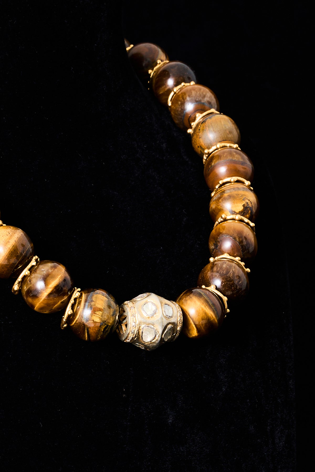 Tiger Eye Bead Necklace