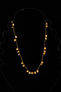 Tiger Eye Teardrop Knot Necklace