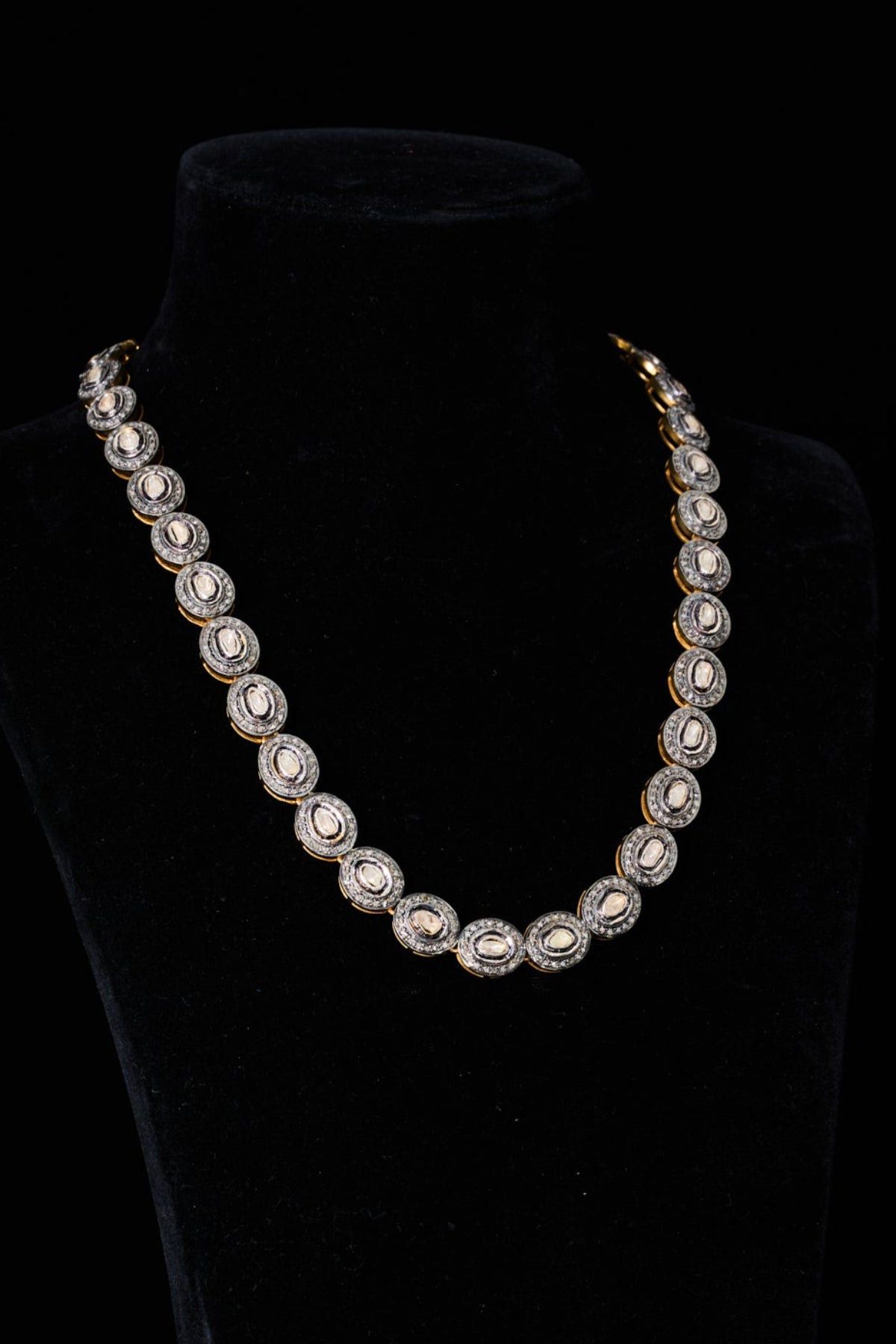 Rose-cut & Polki Diamond Necklace