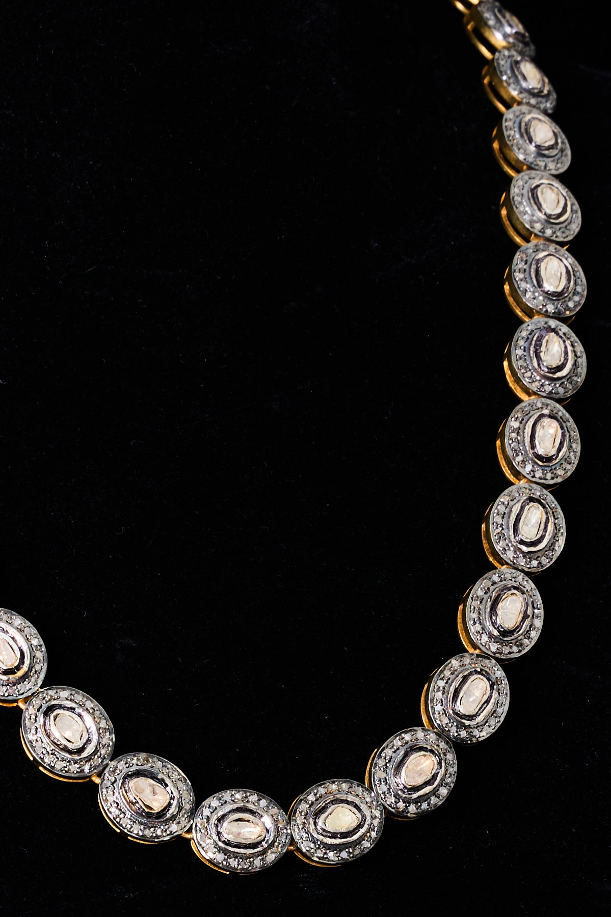 Rose-cut & Polki Diamond Necklace
