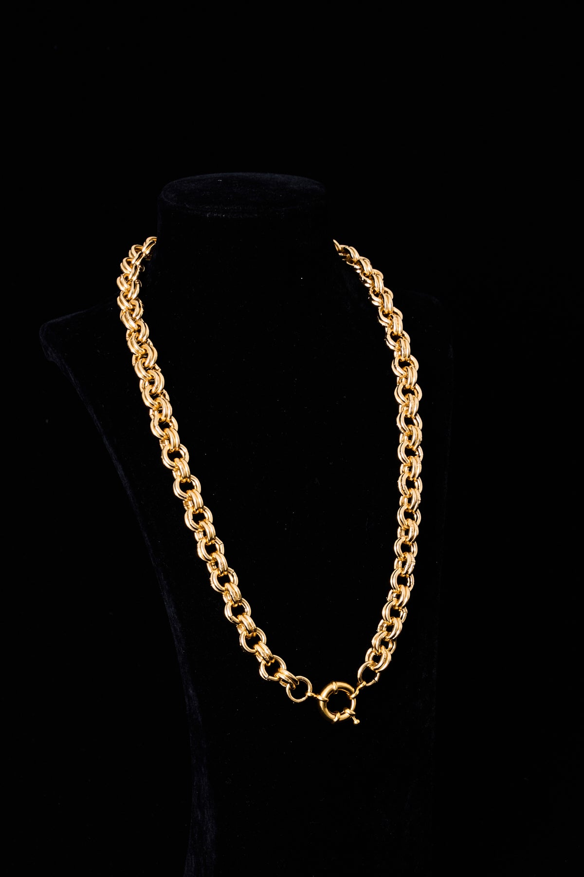 Double Link Chain Necklace