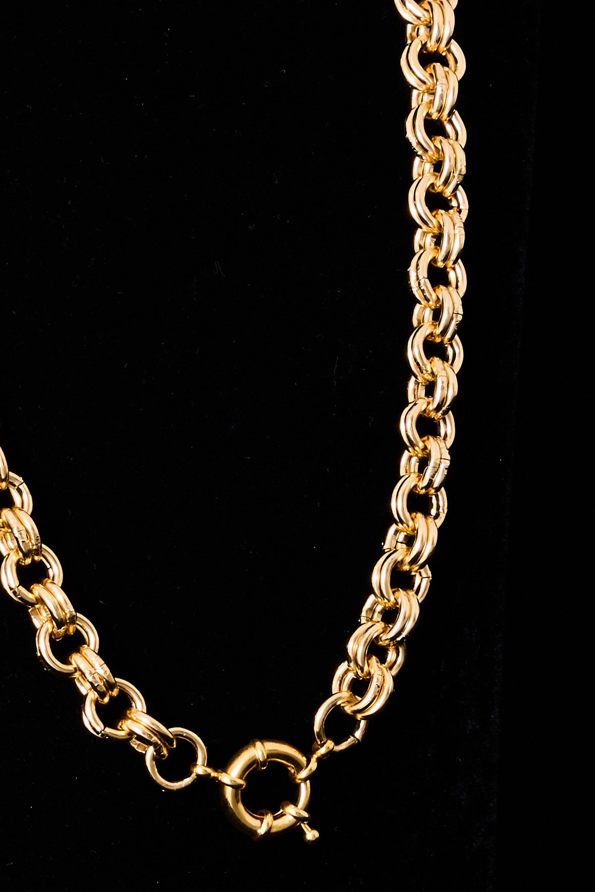 Double Link Chain Necklace