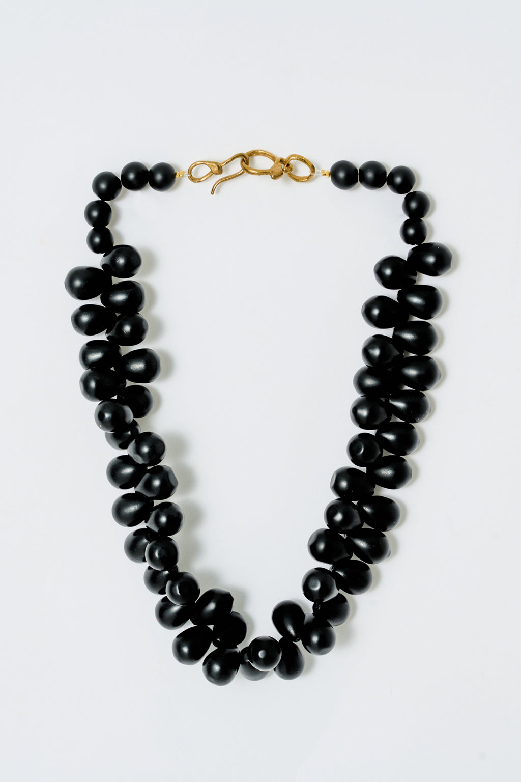 Matte Onyx Bead Necklace