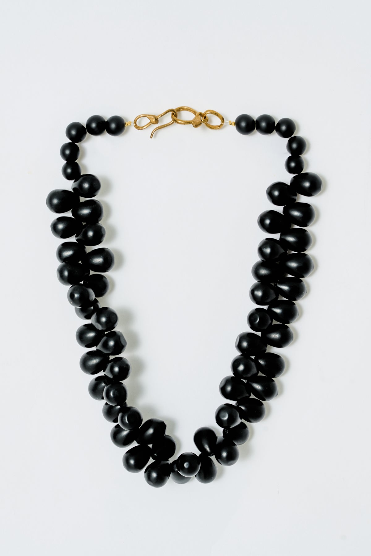 Matte Onyx Bead Necklace