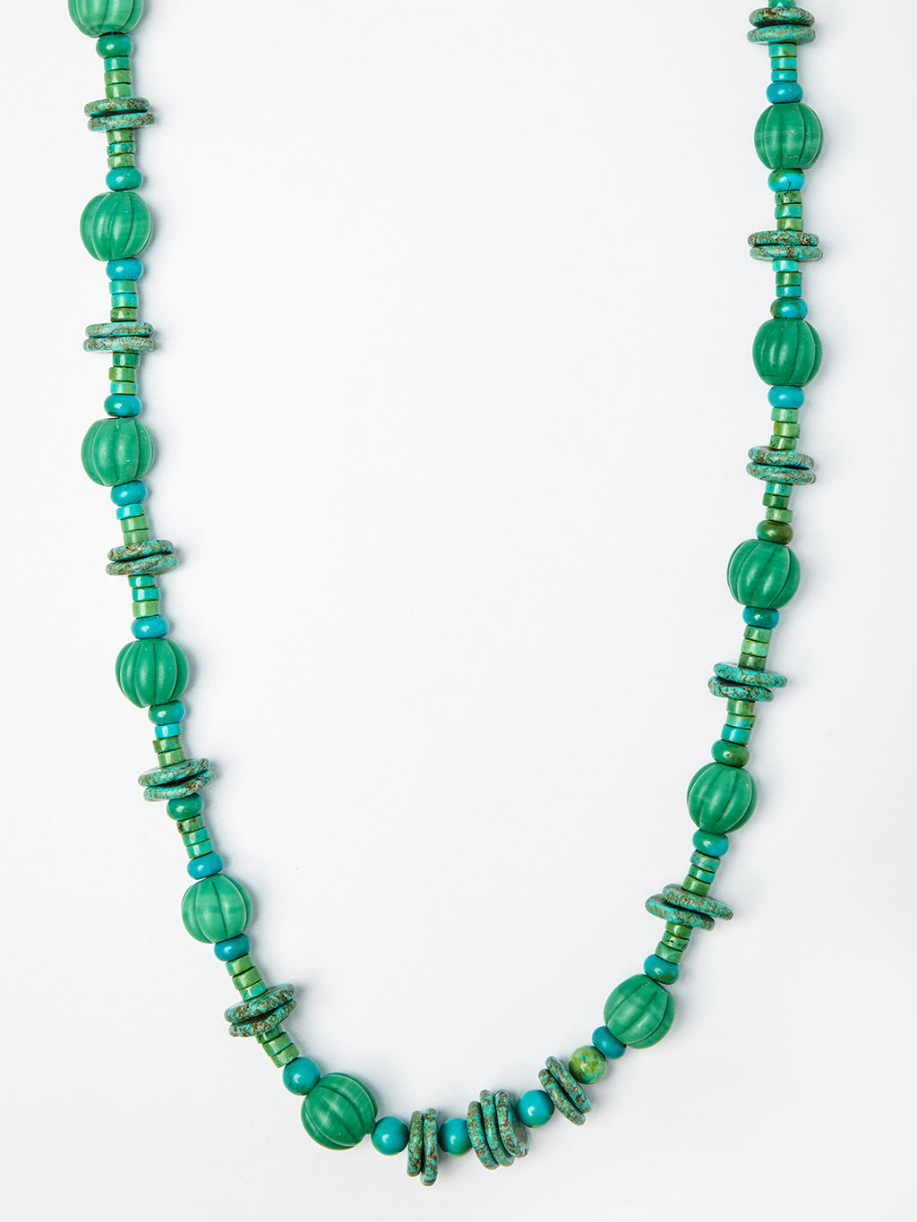 Turquoise mix Bead Necklace