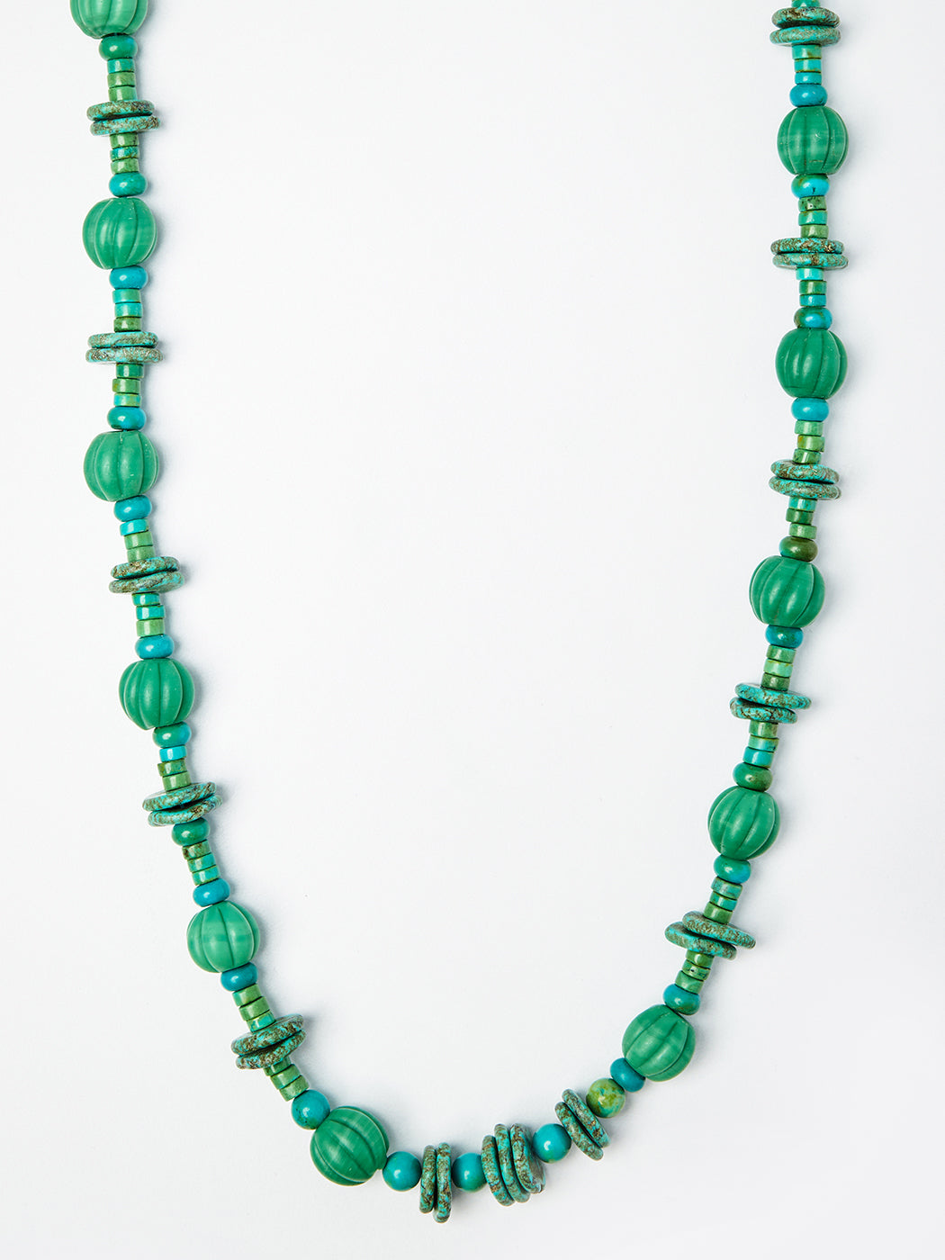 Turquoise mix Bead Necklace