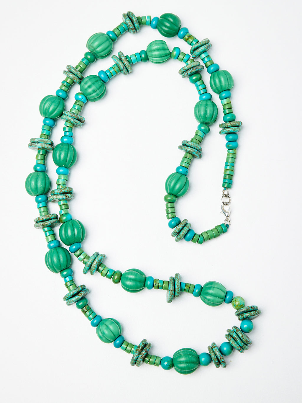 Turquoise mix Bead Necklace