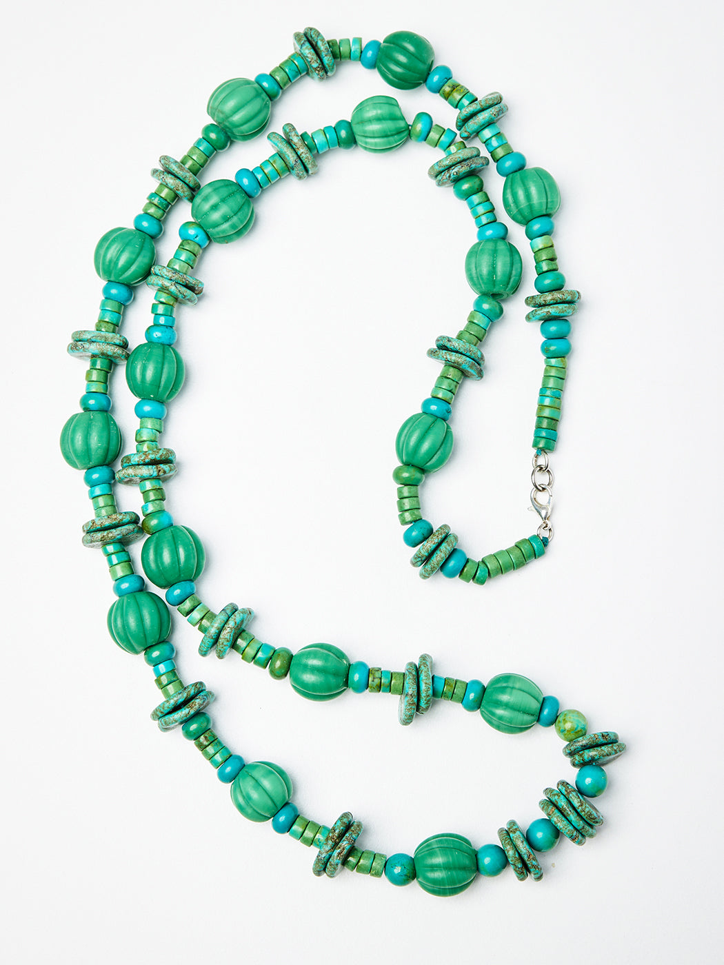 Turquoise mix Bead Necklace