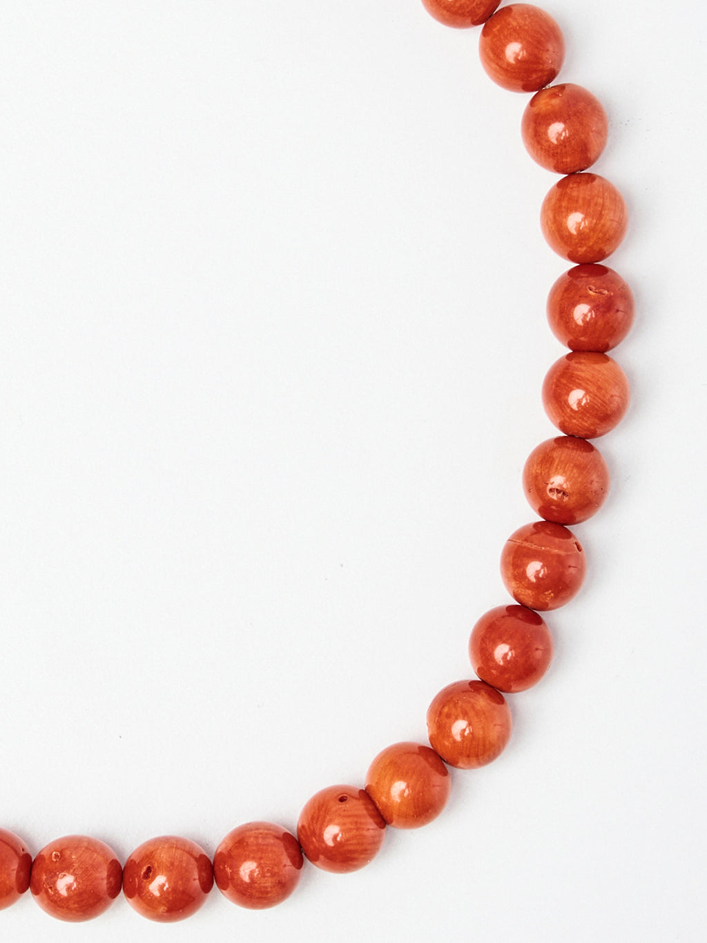 Coral Bead Necklace