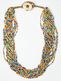 Multi Colored Bead Necklace