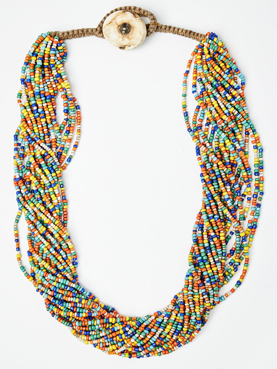 Multi Colored Bead Necklace