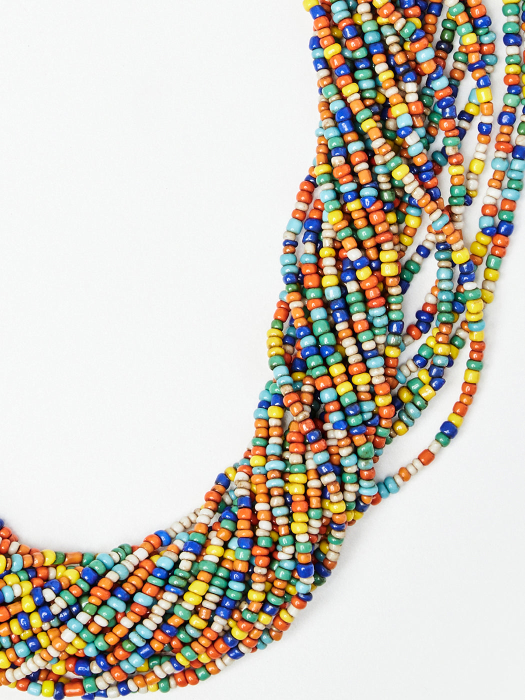Multi Colored Bead Necklace