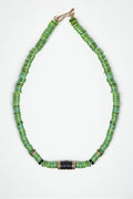 Green Mother of Pearl Bead Necklace