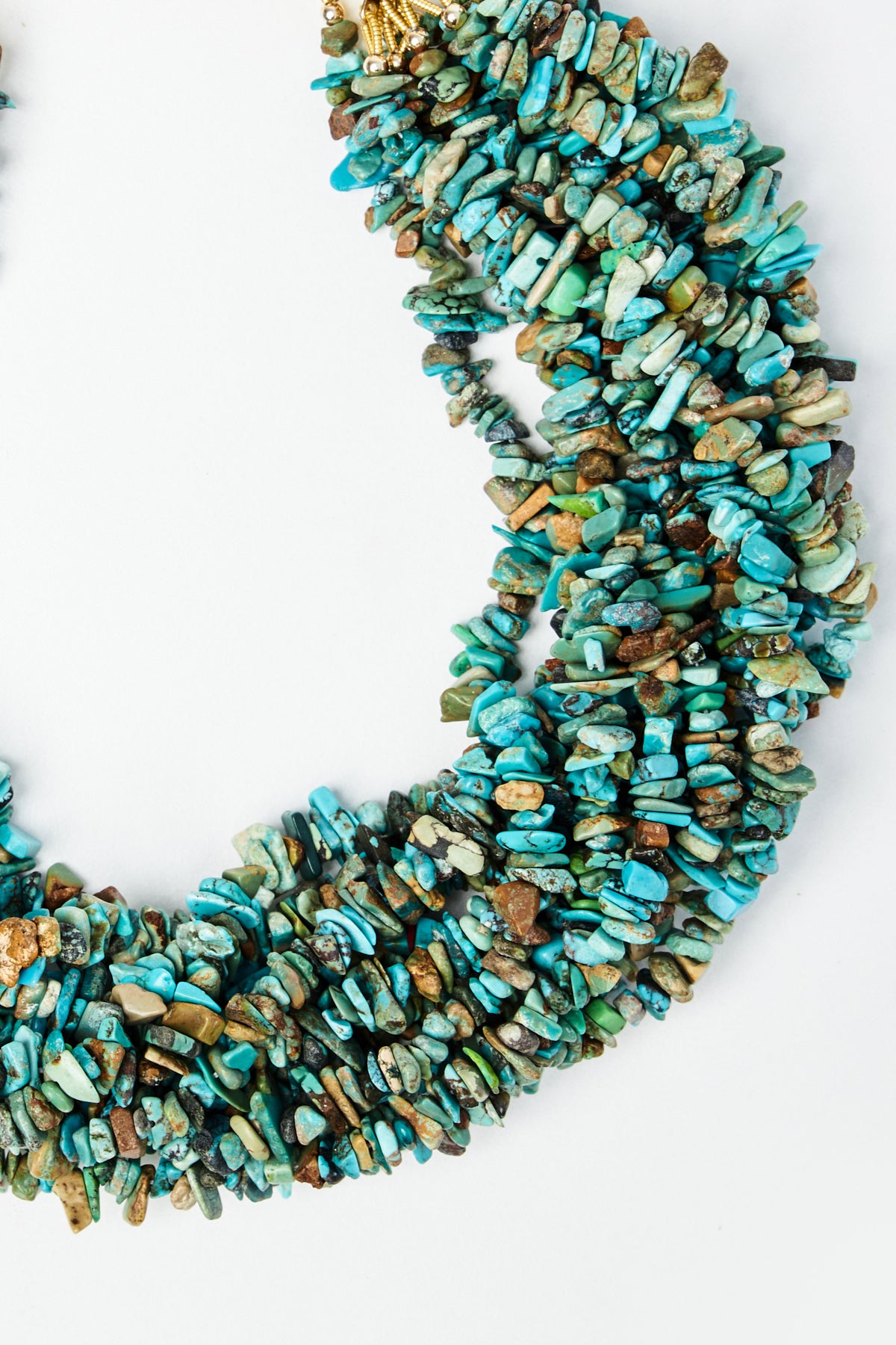 Turquoise Beaded Chunky Necklace