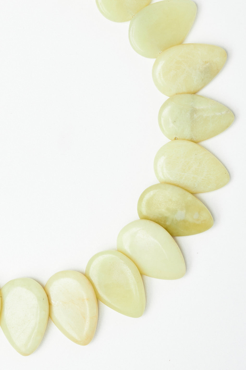 Jade Petal Necklace