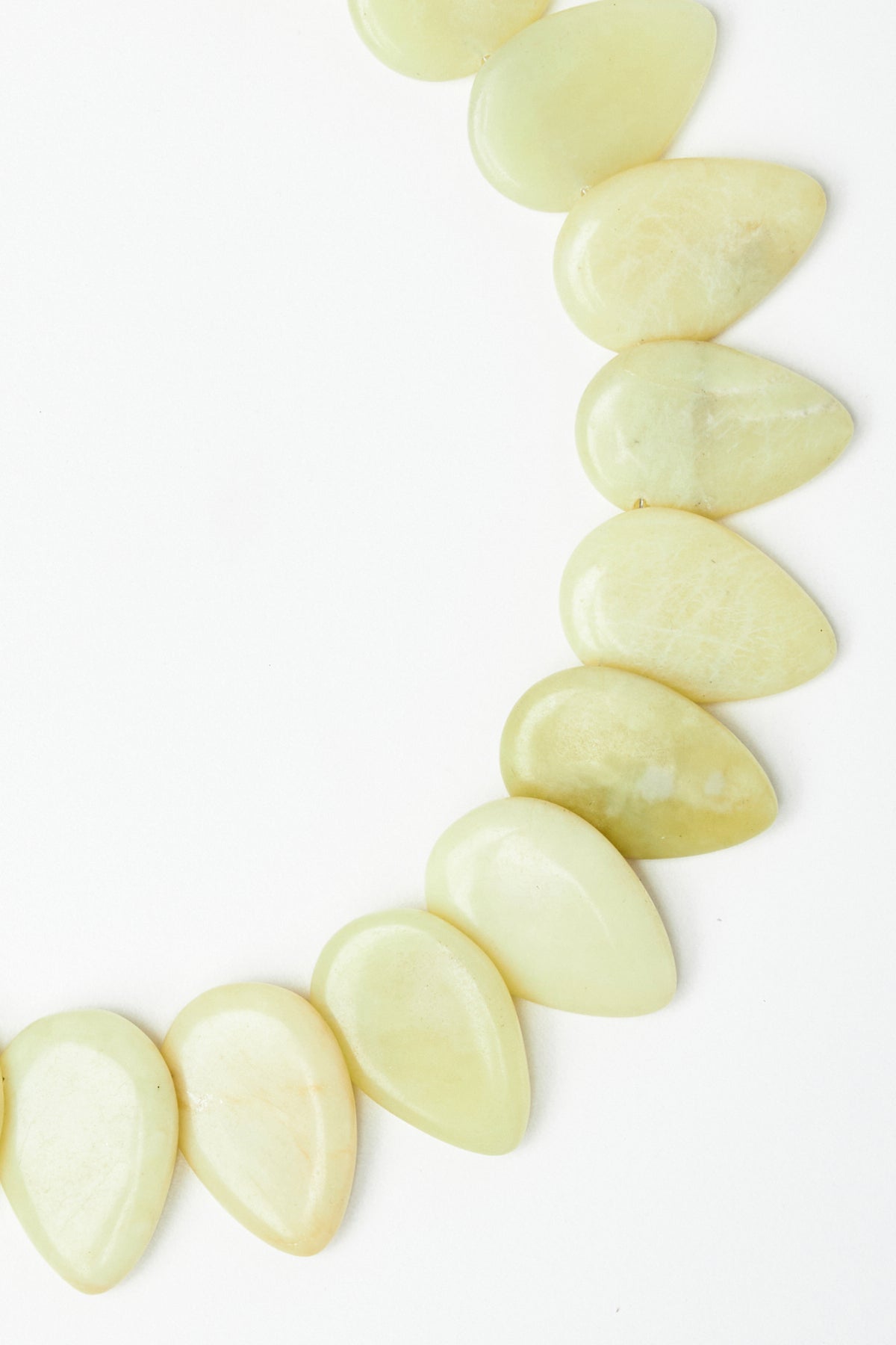 Jade Petal Necklace