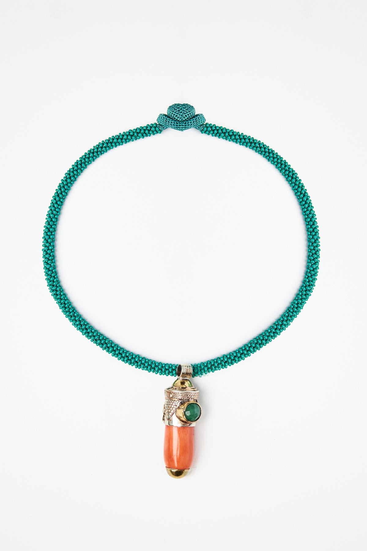 Beaded Woven Necklace